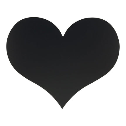 Securit Silhouette Wall Chalkboards Pack of 6 Black 30x36 cm Wood Frame - hospitality