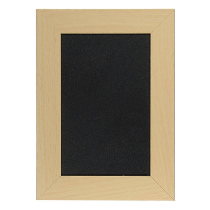 Securit® Small Woody Wall Chalkboard in Teak | Wall Chalkboards for Venues - hospitality