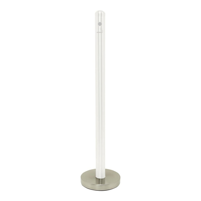 Securit Stainless Steel Smoking Post Base 25x25cm Durable Floor Protector - hospitality