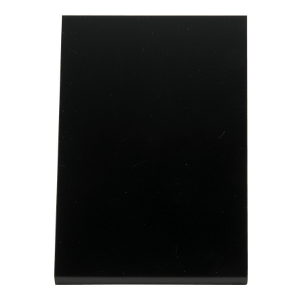 Securit Table Chalkboards L Shaped 15.5x10.5x5cm Black Pack of 6 - hospitality