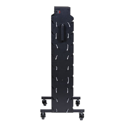 Securit® Table Lamp Charging Trolley – Black | Hospitality Table Lighting - hospitality