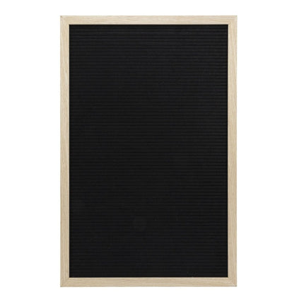 Securit Teak Letter Board Wall Set 40x60cm Pack of 6 With 256 Acrylic Letters - hospitality
