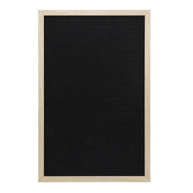 Securit Teak Letter Board Wall Set 40x60cm Pack of 6 With 256 Acrylic Letters - hospitality