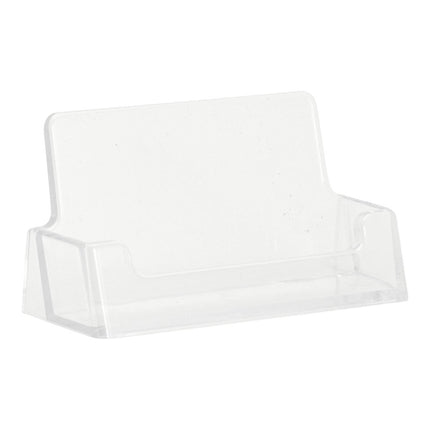 Securit Transparent Brochure Holder 5x10x3.5 Tabletop Display - hospitality