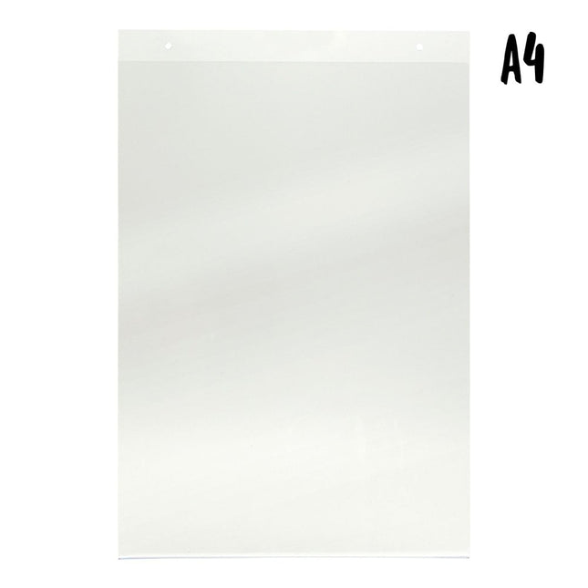 Securit Transparent Brochure Holder A4 Vertical Pack Of 10 For Real Estate - hospitality