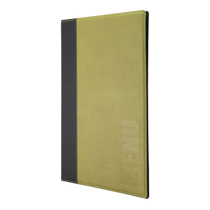 Securit® Trendy A4 Green Menu Set – 10 Menu Holders + 20 Extra Pouches | Hospitality Trade Pack - hospitality