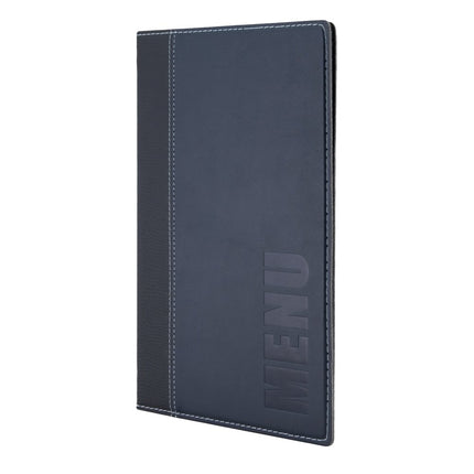 Securit® Trendy A5 Blue Menu Set – 10 Menu Holders + 20 Extra Pouches | Hospitality Trade Pack - hospitality