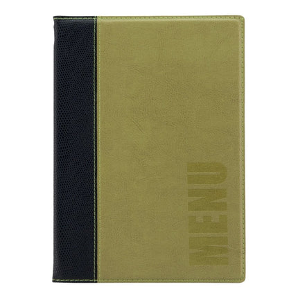 Securit® Trendy A5 Green Menu Set – 10 Menu Holders + 20 Extra Pouches | Hospitality Trade Pack - hospitality