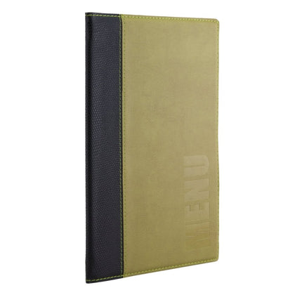 Securit® Trendy A5 Green Menu Set – 10 Menu Holders + 20 Extra Pouches | Hospitality Trade Pack - hospitality