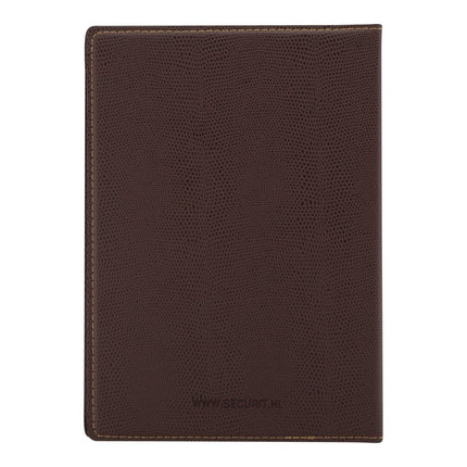 Securit® Trendy A5 Light Brown Menu Set – 10 Menu Holders + 20 Extra Pouches | Hospitality Trade Pack - hospitality