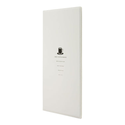 Securit® Trendy Beverages A45 White Menu Set – 10 Menu Holders + 20 Extra Pouches | Hospitality Trade Pack - hospitality