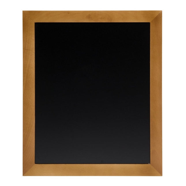Securit Universal Teak Wall Chalkboards Pack Of 5 56.5x47x2.5cm - hospitality