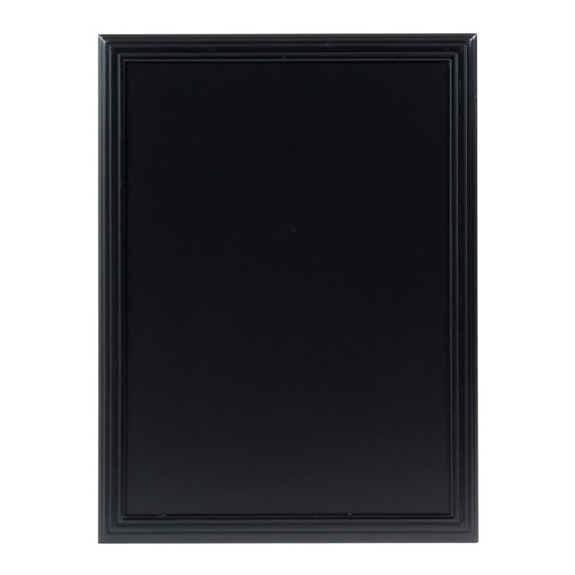 Securit® Universal Wall Chalkboard in Black 60x80 cm Chalkboard Set – Board + Waterproof Markers + Cleaner | Hospitality Trade Pack - hospitality