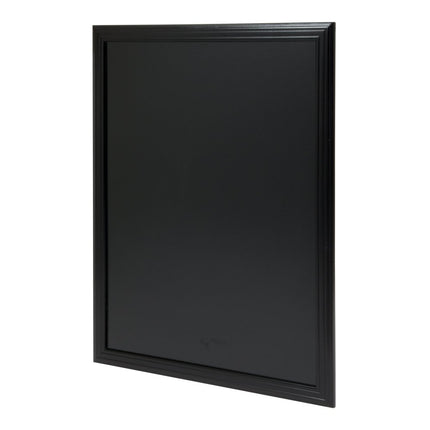 Securit® Universal Wall Chalkboard in Black 70x90 cm Chalkboard Set – Board + Waterproof Markers + Cleaner | Hospitality Trade Pack - hospitality