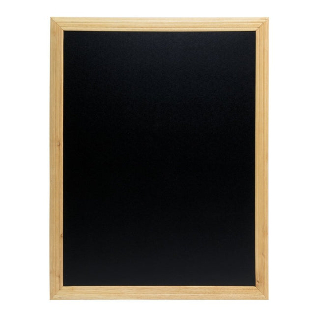 Securit® Universal Wall Chalkboard in Brown 70x90 cm Chalkboard Set – Board + Waterproof Markers + Cleaner | Hospitality Trade Pack - hospitality