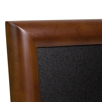 Securit® Universal Wall Chalkboard in Dark Brown 60x80 cm Chalkboard Set – Board + Waterproof Markers + Cleaner | Hospitality Trade Pack - hospitality