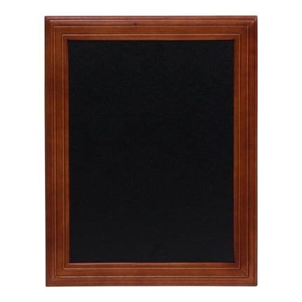Securit® Universal Wall Chalkboard in Mahogany 40x50 cm (Pack of 5) Chalkboard Set – Boards + Waterproof Markers + Cleaner | Hospitality Trade Pack - hospitality