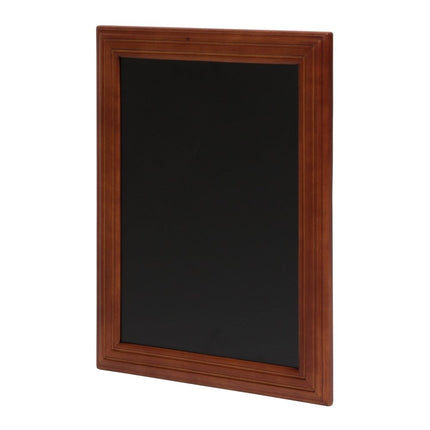 Securit® Universal Wall Chalkboard in Mahogany 40x50 cm (Pack of 5) Chalkboard Set – Boards + Waterproof Markers + Cleaner | Hospitality Trade Pack - hospitality