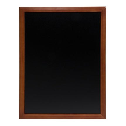 Securit® Universal Wall Chalkboard in Mahogany 70x90 cm Chalkboard Set – Board + Waterproof Markers + Cleaner | Hospitality Trade Pack - hospitality