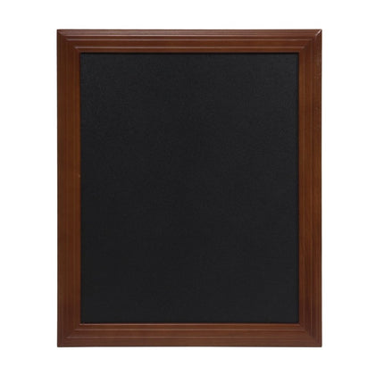 Securit Universal Wall Chalkboards Lacquered Mahogany 56.5x47x2.5cm Pack of 5 - hospitality