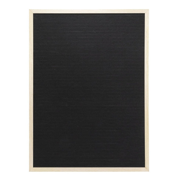 Securit Wall Board Letter Board Teak 80x60x2cm Pack Of 6 - hospitality