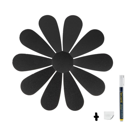 Securit Wall Chalkboards 3D Silhouette Black 14.7 X 14.7 X 1 Cm Pack of 10 - hospitality