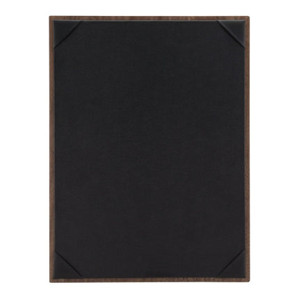 Securit® Walnut A4 Album Front-of-House Set – 10 Menu Holders + 10 Bill Presenters | Hospitality Trade Pack - hospitality
