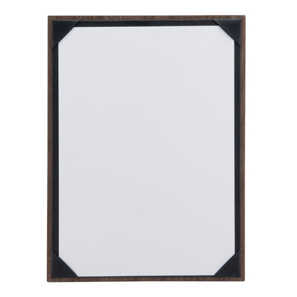 Securit® Walnut A4 Album Front-of-House Set – 10 Menu Holders + 10 Bill Presenters | Hospitality Trade Pack - hospitality