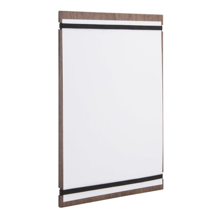 Securit® Walnut A4 Tablet Front-of-House Set – 10 Menu Holders + 10 Bill Presenters | Hospitality Trade Pack - hospitality