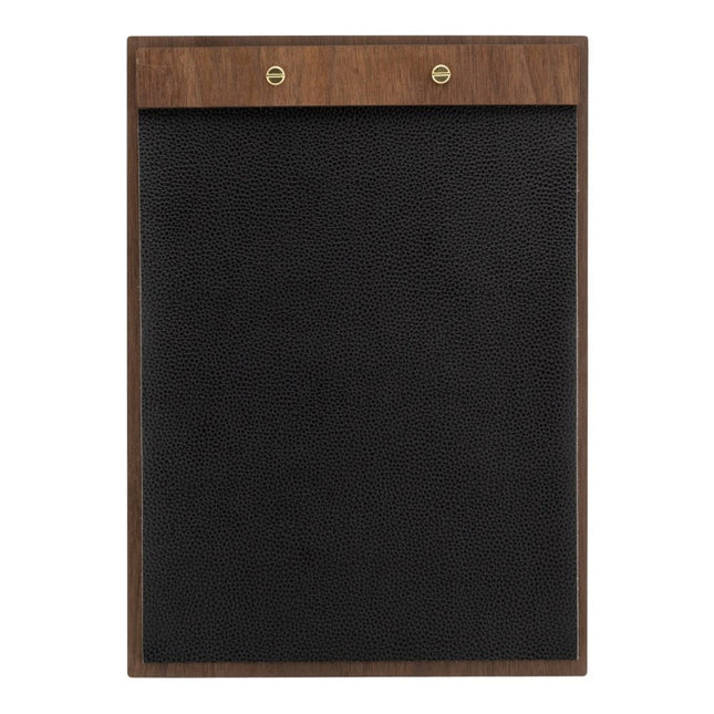 Securit Walnut Menu Holders A4 Size 312x23x2cm Pack of 10 - hospitality
