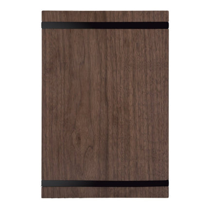 Securit Walnut Menu Holders Pack of 10 32 by 22 by 0.7 cm Double Sided - hospitality