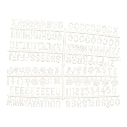 Securit White Wall Board Letter Board 29x26x1cm Pack Of 6 - hospitality
