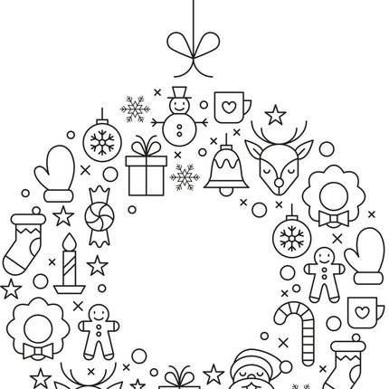 Securit® Windoodle Christmas Stencils + Gold, Silver & White Chalk Markers + Cleaner Christmas Window Set | Hospitality Trade Pack - hospitality