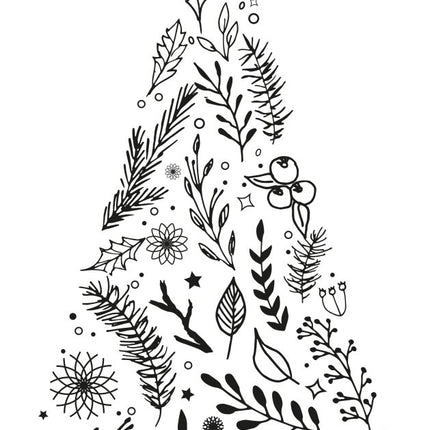 Securit® Windoodle Christmas Stencils + Gold, Silver & White Chalk Markers + Cleaner Christmas Window Set | Hospitality Trade Pack - hospitality