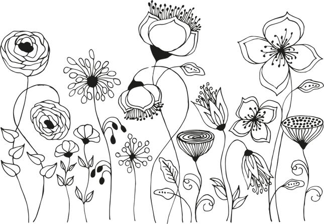Securit Window Stencil Set White A3 42x29.7 Cm Pack of 6 Includes Chalk Marker - hospitality