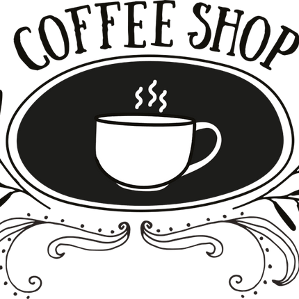Securit® Window Stencils – A2 Coffee & Restaurant Window Designs – White – Pack of 6 | Professional Chalk Markers - hospitality
