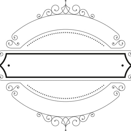 Securit® Window Stencils – A2 Sign Window Designs – White – Pack of 6 | Professional Chalk Markers - hospitality