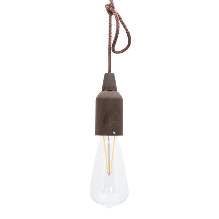 Securit® Wireless Hanging Parasol Lamp Copenhagen – Brown – Pack of 6 | Hospitality Table Lighting - hospitality