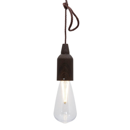 Securit® Wireless Hanging Parasol Lamp Copenhagen – Brown – Pack of 6 | Hospitality Table Lighting - hospitality