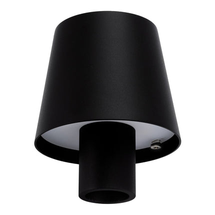 Securit® Wireless Table Bottle Lamp Paris in Black – Pack of 8 | Hospitality Table Lighting - hospitality