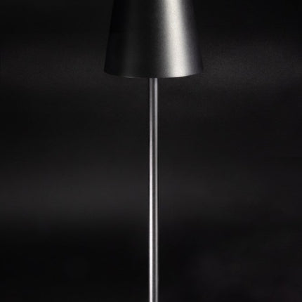 Securit® Wireless Table Lamp Feline in Black – Pack of 6 | Hospitality Table Lighting - hospitality