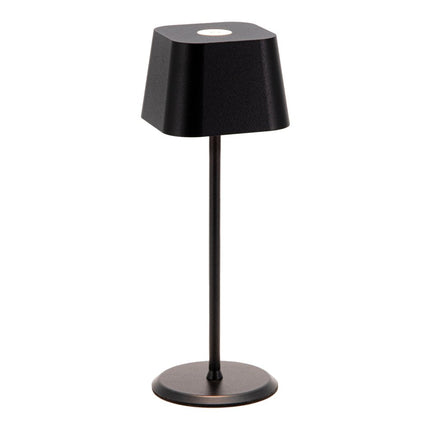 Securit® Wireless Table Lamp Malta in Black – Pack of 8 | Hospitality Table Lighting - hospitality