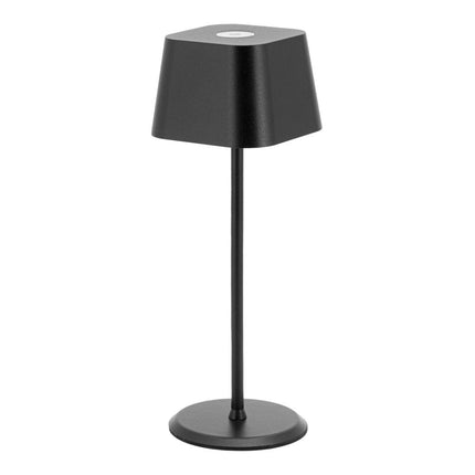 Securit® Wireless Table Lamp Malta in Black – Pack of 8 | Hospitality Table Lighting - hospitality