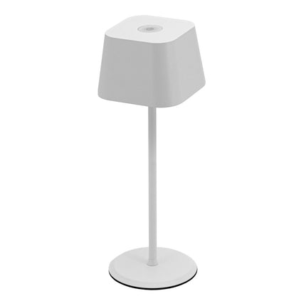 Securit® Wireless Table Lamp Malta in White – Pack of 8 | Hospitality Table Lighting - hospitality