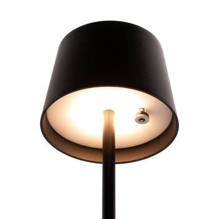 Securit® Wireless Table Lamp Monte-Carlo in Black – Pack of 8 | Hospitality Table Lighting - hospitality