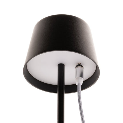 Securit® Wireless Table Lamp Monte-Carlo in Black – Pack of 8 | Hospitality Table Lighting - hospitality