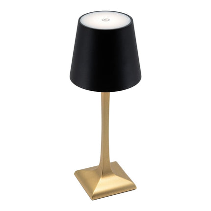 Securit® Wireless Table Lamp Roma in Gold & Black – Pack of 6 | Hospitality Table Lighting - hospitality