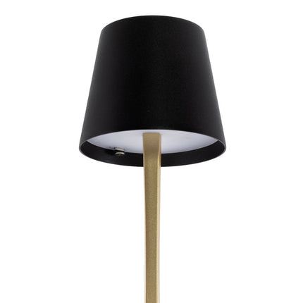Securit® Wireless Table Lamp Roma in Gold & Black – Pack of 6 | Hospitality Table Lighting - hospitality
