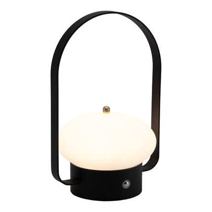 Securit® Wireless Table Service Lamp Barcelona in Black – Pack of 6 | Hospitality Table Lighting - hospitality