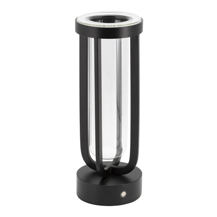 Securit® Wireless Table Vase Lamp Florence in Black – Pack of 6 | Hospitality Table Lighting - hospitality